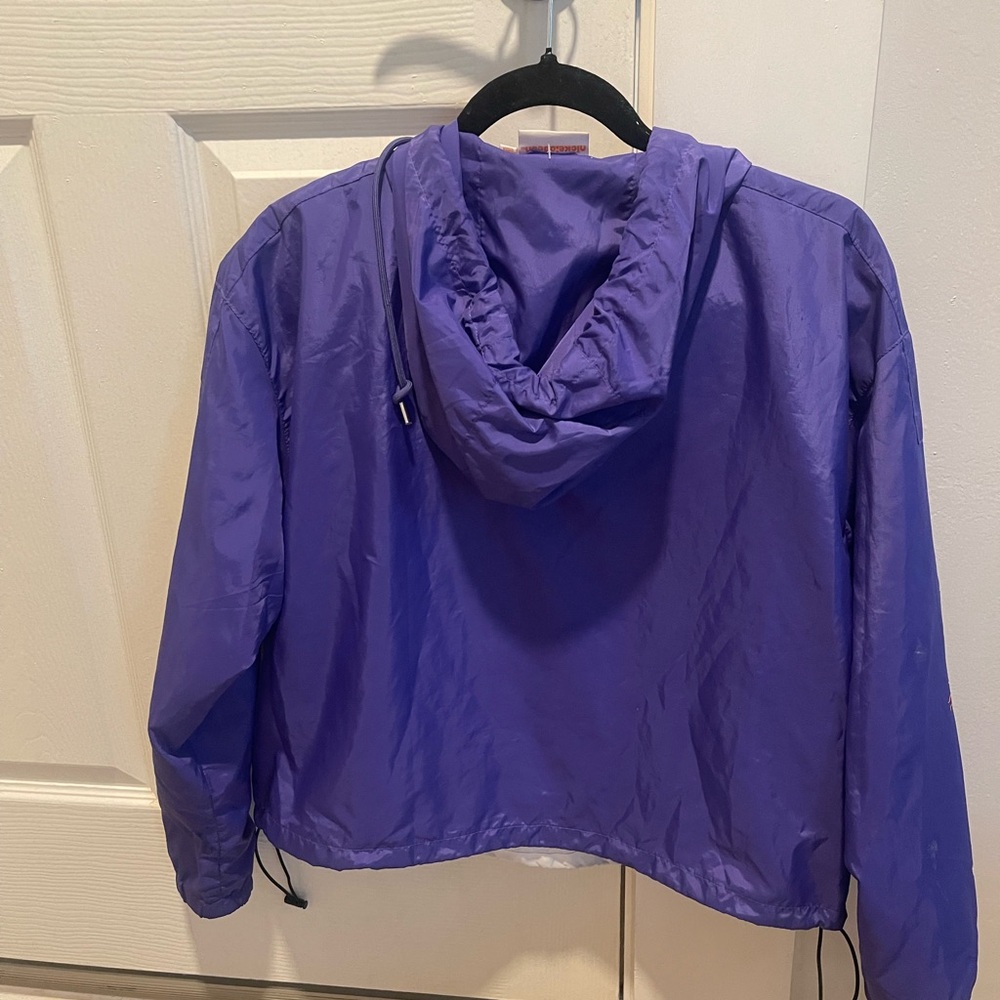 Purple Windbreaker Jacket